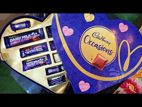 Cadbury Occasions Dairy Milk Unboxing Box Full Of Chocolates