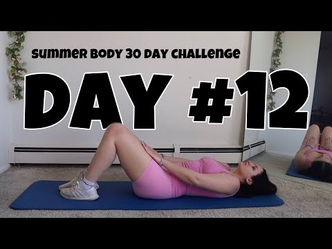 Day #12 Summer Body 30 Day Workout Challenge Beginner Friendly
