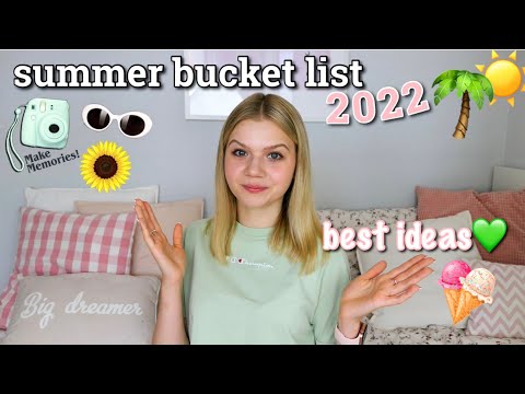 summer bucket list 2022! co fajnego można porobić w wakacje☀️🌴