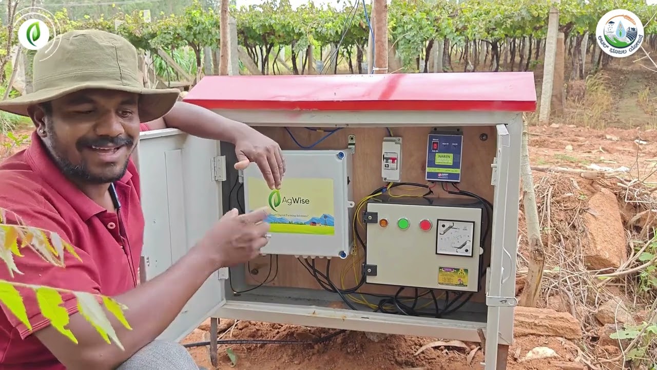 Kannada Farmer on Agrayan Sensor Based Irrigation Automation | Atal Bhujal Project Devanahalli