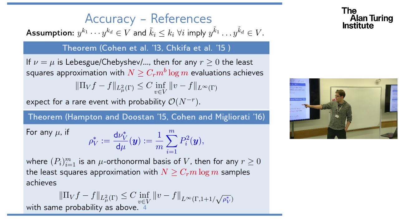 Multilevel weighted least squares polynomial approximation – Sören Wolfers, KAUST