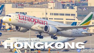 Download lagu 🇭🇰✈️ 20 Minutes of Powerful Landings & Takeoffs at Hong Kong Airport (HKG/VHHH) mp3