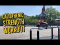 UPPER BODY CALISTHENIC STRENGTH WORKOUT | ADVANCED SETS WITH REGRESSIONS | MASTER YOUR BODYWEIGHT