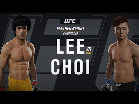 BRUCE LEE VS DOOHO CHOI | UFC 2 BRUTAL FIGHT | UFC 2 K1 RULES | UFC 2 2020 | EA SPORTS UFC 2