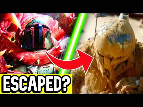 How Did Boba Fett Escape The Sarlacc Pit? #shorts