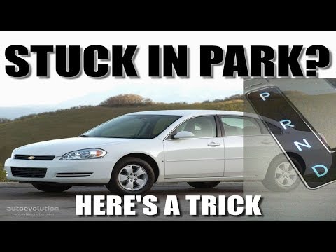 2006-2013 Chevrolet IMPALA Shifter STUCK in park SIMPLE FIX PROBLEM SOLVED