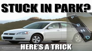 2006-2013 Chevrolet IMPALA Shifter STUCK in park SIMPLE FIX PROBLEM SOLVED