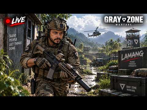 Miniatura do vídeo: 🔴LIVE ON: JOGANDO GRAY ZONE WARFARE - FAZENDO MISSÕES