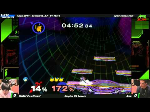 Apex 2014 - Axe vs MIOM PewPewU - SSBM