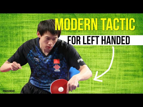 Modern tactics for left handed players