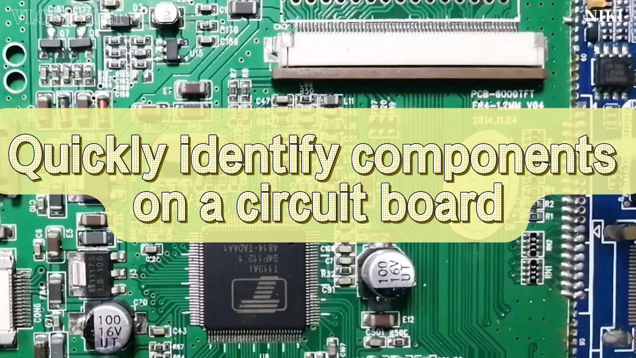 Quickly identify components on a circuit board