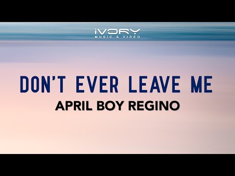 Video thumbnail for Don’t Ever Leave Me
