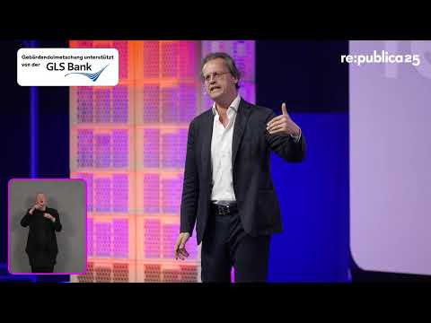 [GEB] re:publica 25: Bernhard Pörksen - Vernetzte Gewalt. Analyse und Gegenwehr