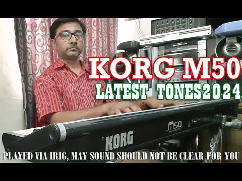 KORG KEYBOARD INDIAN TONES | KORG M50  in 2024