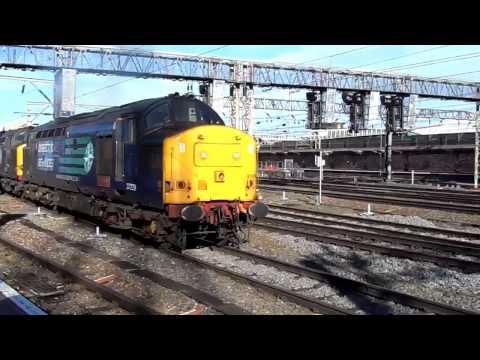 DRS loco convoy at Crewe