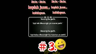 Download lagu Kata - kata koplak jawa, kehidupan. berikut artinya # guyonan ora umum mp3