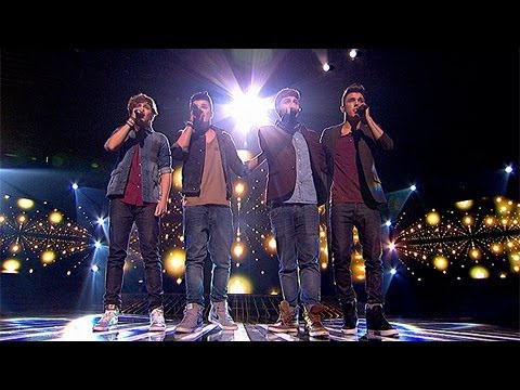 Union J sing for survival - Live Week 8 - The X Factor UK 2012
