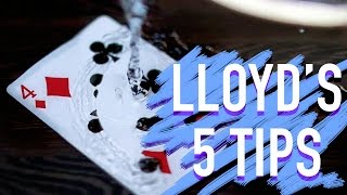 Lloyd's 5 TIPS to get CREATIVE