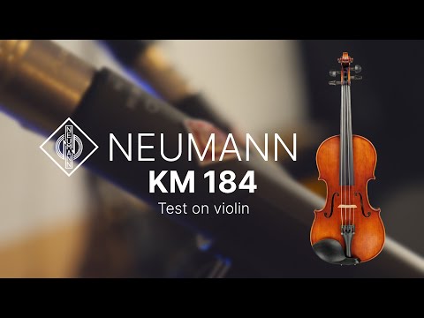 Neumann KM 184 | Quick unpacking and recording test on violin | Platon Davydov