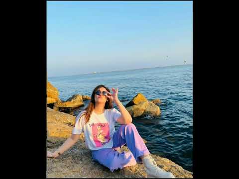 Pakistani Best Singer Nimra Mehra at Beach 💙#model #nimramehra #singer #ytshorts #shorts #foryou #yt