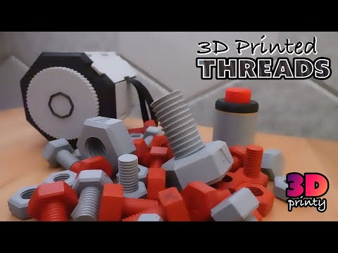 3D Printed Threads - Fusion 360