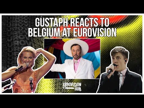 Gustaph reacts to Belgium at Eurovision | Eurovision Hub