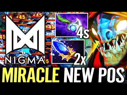🔥 NIGMA MIRACLE NEW ROSTER — Slark Diffusal + Aghanim 2x Pounce f.t GH Agressive Carry Dota 2 Pro