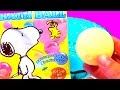 Bath balls & Play Doh Stop Motion SNOOPY Bath Powder Ball スヌーピー バスボール 入浴剤