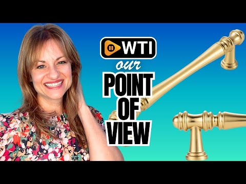 KOOFIZO Classical Cabinet Pull - Brushed Gold Furniture Handle - WTI product video review