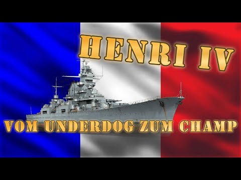 World of Warships Legends - HENRI IV - LEGENDARY - Far too underrated! [German/gameplay]