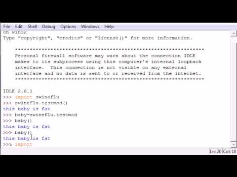 Python Programming Tutorial 39 reload Modules