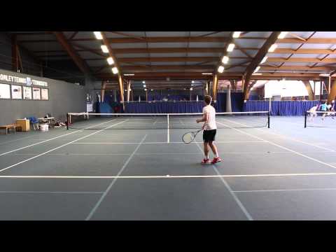 Liam Van Den Hoek US College Tennis Video