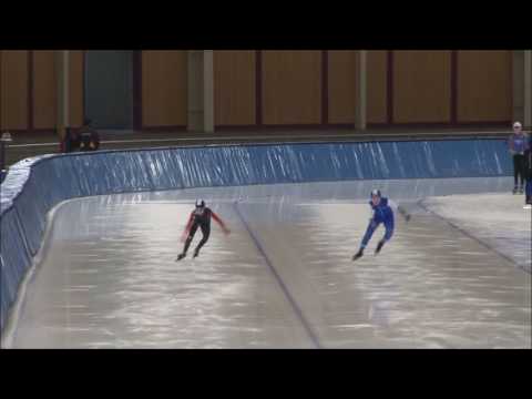 Gijs Kamp   Eskil Huiting 100m tijdrit Sprintcup Berlijn 2016