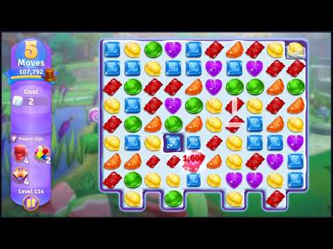 Wonka's World of Candy Level 114 - NO BOOSTERS + FULL STORY 🍫 | SKILLGAMING ✔️