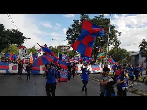 "LAS BALAS QUE NOS TIRARON VAN A VOLVER! / MARCHA LOS DE ABAJO 14-12-2019" Barra: Los de Abajo • Club: Universidad de Chile - La U