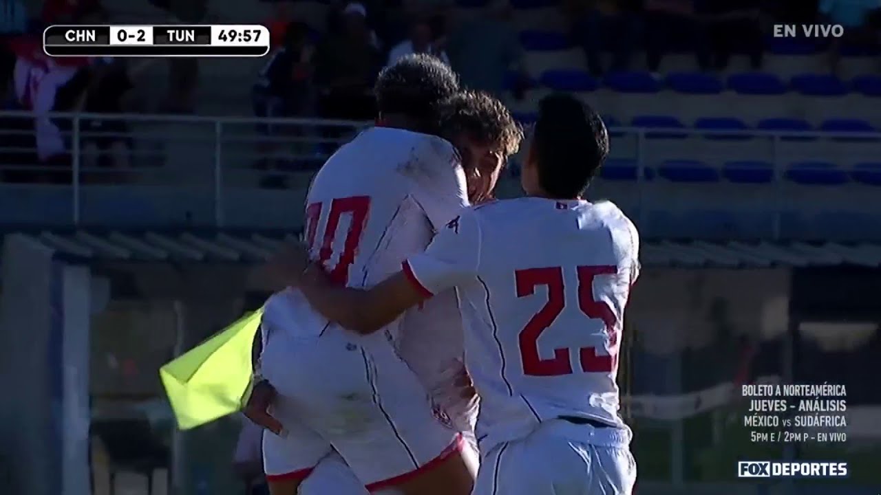 😱⚽ GOL DE WALID DHOUIB | China 0-2 Túnez | Grupo A | Maurice Revello 2026