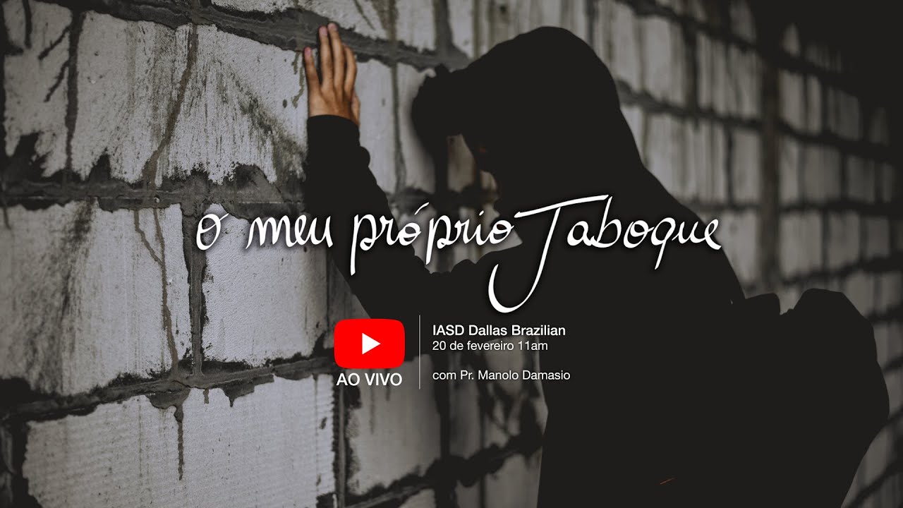 Sermão #150 | O meu próprio Jaboque (angústia de Jacó) - Pr. Manolo Damasio