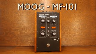 Video thumbnail for Moog - MF-101 Lowpass Filter by Bass Stuff