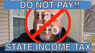 State Income Taxes Working in One State & Living in Another