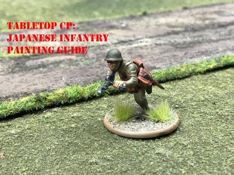 Tabletop CP: Japanese Infantry Painting Guide and Army Showcase