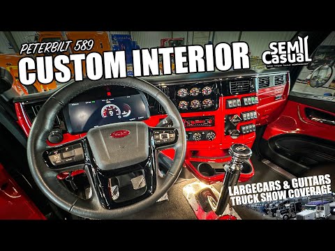 Peterbilt 589 custom interior is complete!!