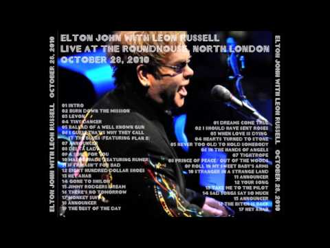ELTON JOHN/LEON RUSSELL "THE ROUNDHOUSE" 2010