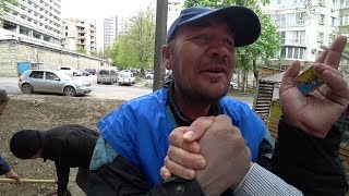 Punched By Moldova's Toughest BOMZH - YouTube