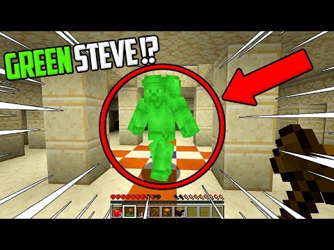 HO TROVATO GREEN STEVE !!! *di nuovo* - Minecraft 1.14.4 ITA