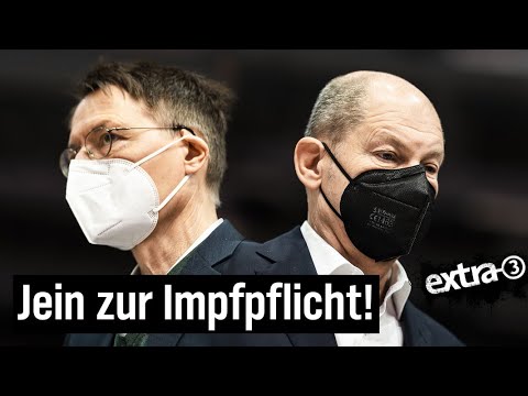 Impfpflicht: Kanzler Scholz eiert nur rum | extra 3 | NDR