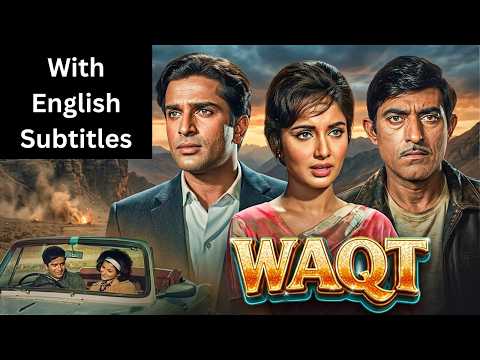 Waqt (1965) - Hindi Movie With English Subtitles | Raaj Kumar, Sunil Dutt & Shashi Kapoor