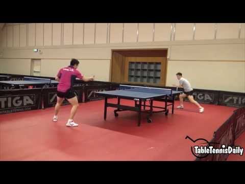 Fan Zhendong & Liang Jingkun Training - Swedish Open 2015!