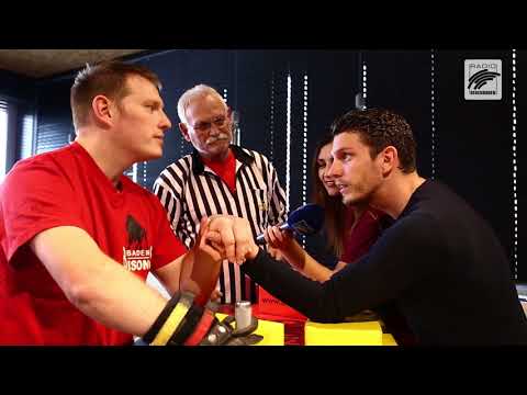 Armwrestling mit Champion Eric Hoppe