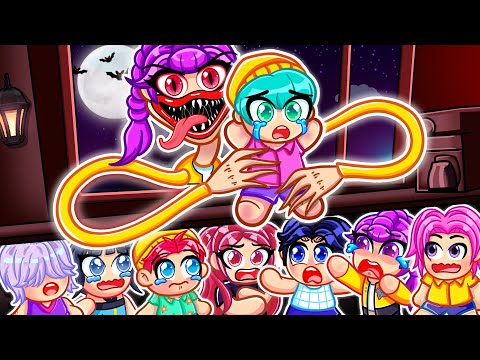 The GROWING RUMI CURSES Our OCTUPLETS in Roblox! | Kpop Demon Hunters