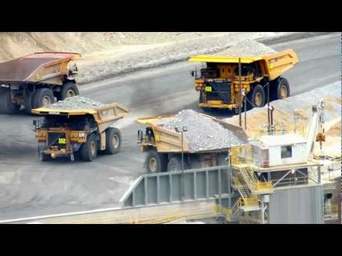 loading into the crusher   Bingham Canyon Copper Mine